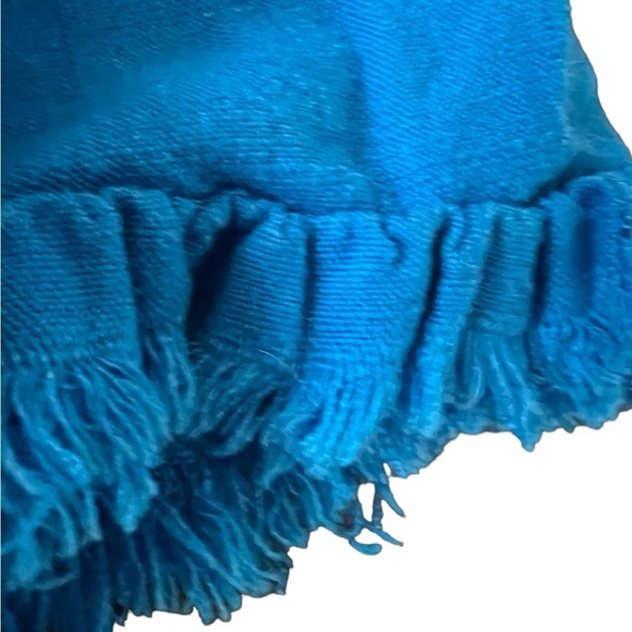 Bungee blue tye dyed linen blend shorts size S - Picture 3 of 4